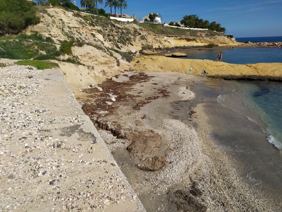 Playa del Pueblo Español.