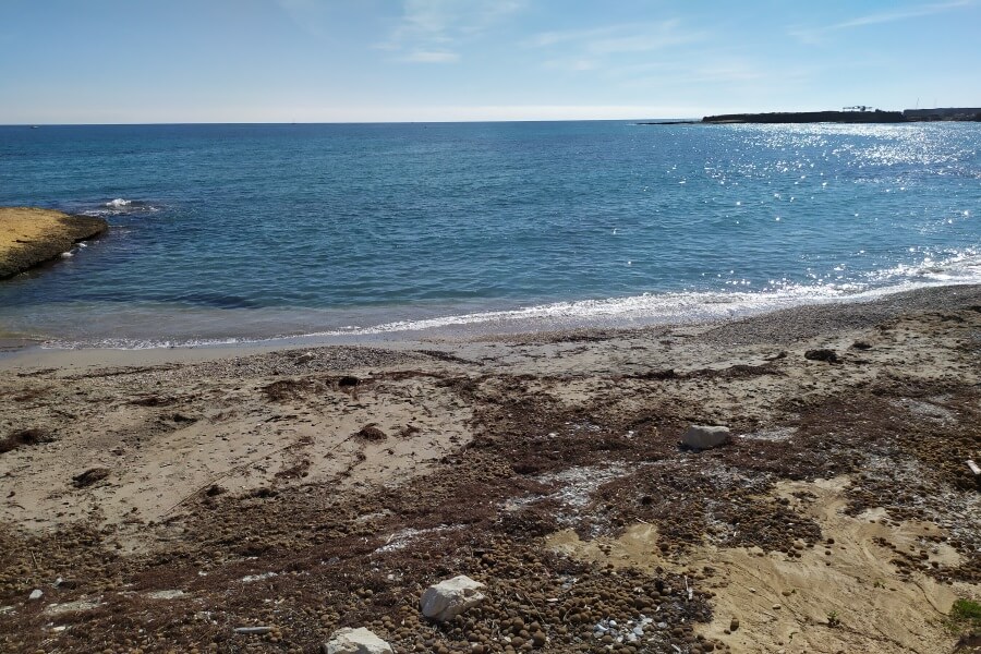 Playa del Pueblo Español.